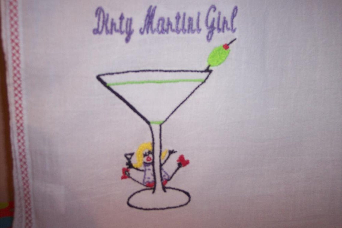 Dirty Martini Girl Etsy