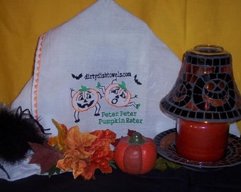 Peter Peter Pumpkin Eater Dish Towel