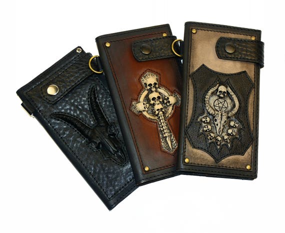 mens wallet with chain