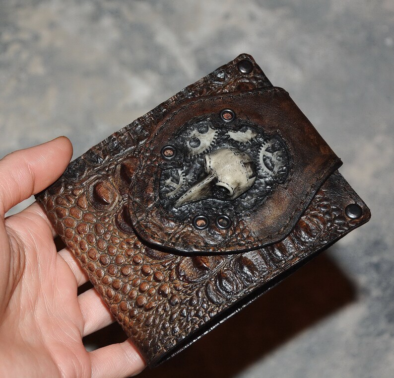 Bubonic Plague Doctor Mask Pattern On Mens Money Clip Etsy - image 0