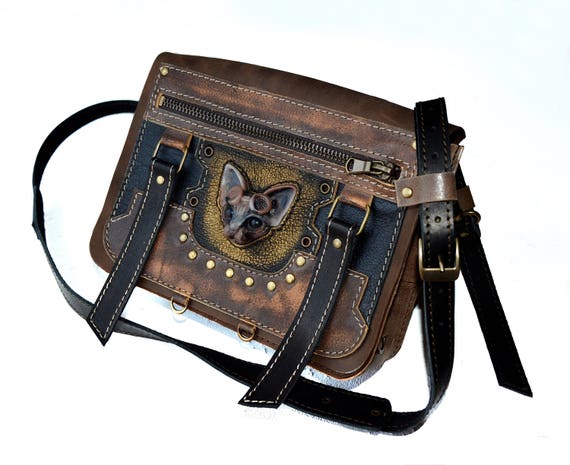 steampunk shoulder bag