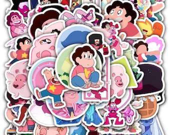 Steven Stickers Sheet Universe - Vinyl Decals for Laptop, Water Bottle, Gifts 40 Piece