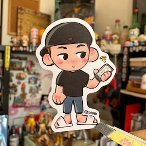 NANA TOUR with SEVENTEEN matte sticker - vernon