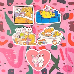 MINITEEN matte sticker - [set of 5]