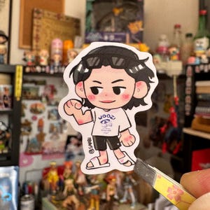 NANA TOUR with SEVENTEEN matte sticker - woozi