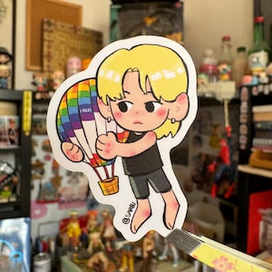 NANA TOUR with SEVENTEEN matte sticker - minghao