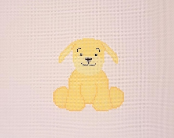 Webkinz Golden Retriever Neeldepoint Canvas