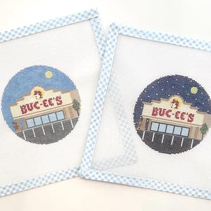 Lienzo de bordado de Buc-ee