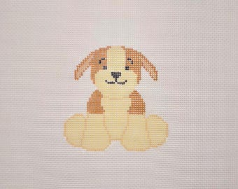 Webkinz Golden Retriever Neeldepoint Canvas