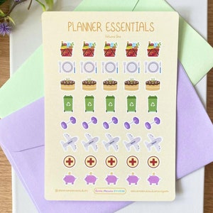 Elementi essenziali del planner / Foglio di adesivi
