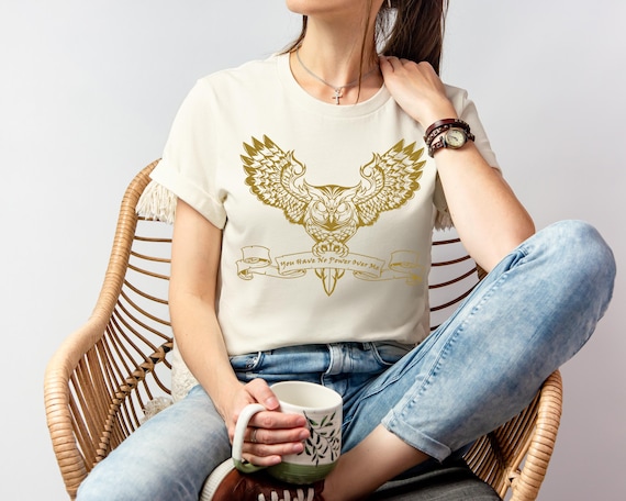 You Have No Power Over Me, Labyrinth T-shirt, Owl Shirt, Vintage 80s Fantasy, Retro Fantasy Shirt