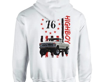 Crew Cab Ford High Boy Truck Hoodie | Ford Dentside Apparel | Classic Truck Ford Show Hoodie