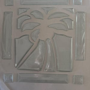 Palm Tree Bevel Cluster
