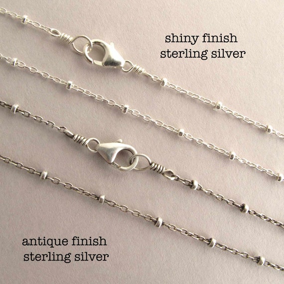 Dainty Genuine Black Tourmaline Necklace, Small Pendant