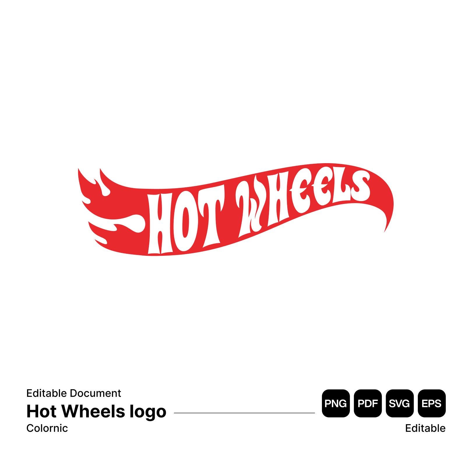 Hot wheels vector logo hotsell
