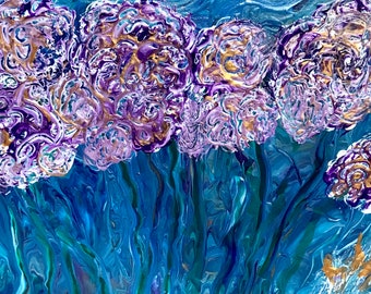 Metallic Flowers