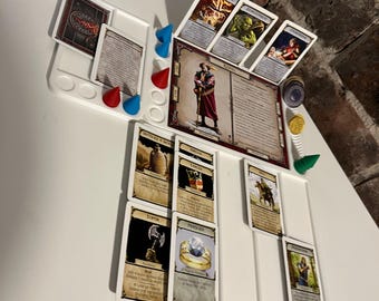 Vassoio porta-personaggi compatto Talisman (supporto) + moduli inferiori e laterali (1 di ciascuno)