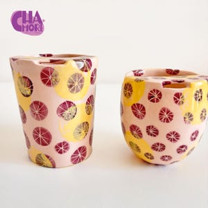 Handmade Ceramic Tumbler - Unique Speckled Design (Size Options Available)