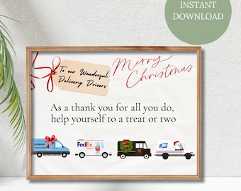 Delivery Driver Christmas Snack