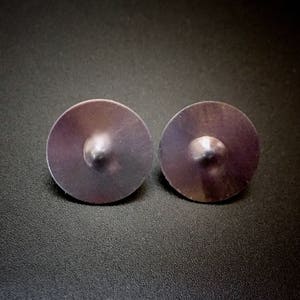 Titanium Disc Earrings