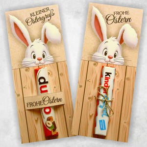 Modèle imprimable de Pâques, modèle à imprimer, idée cadeau de Pâques, friandise de Pâques, modèle de bricolage pour papier/carton blanc, bricolage, PDF