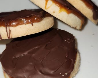 VEGAN - Twix-kakor - Säljs i dussin