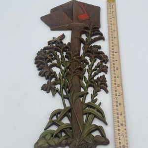 Vintage Burwood Wandbehang Briefkasten
