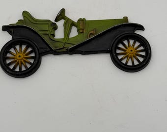 Placa decorativa vintage de metal fundido Hupmobile