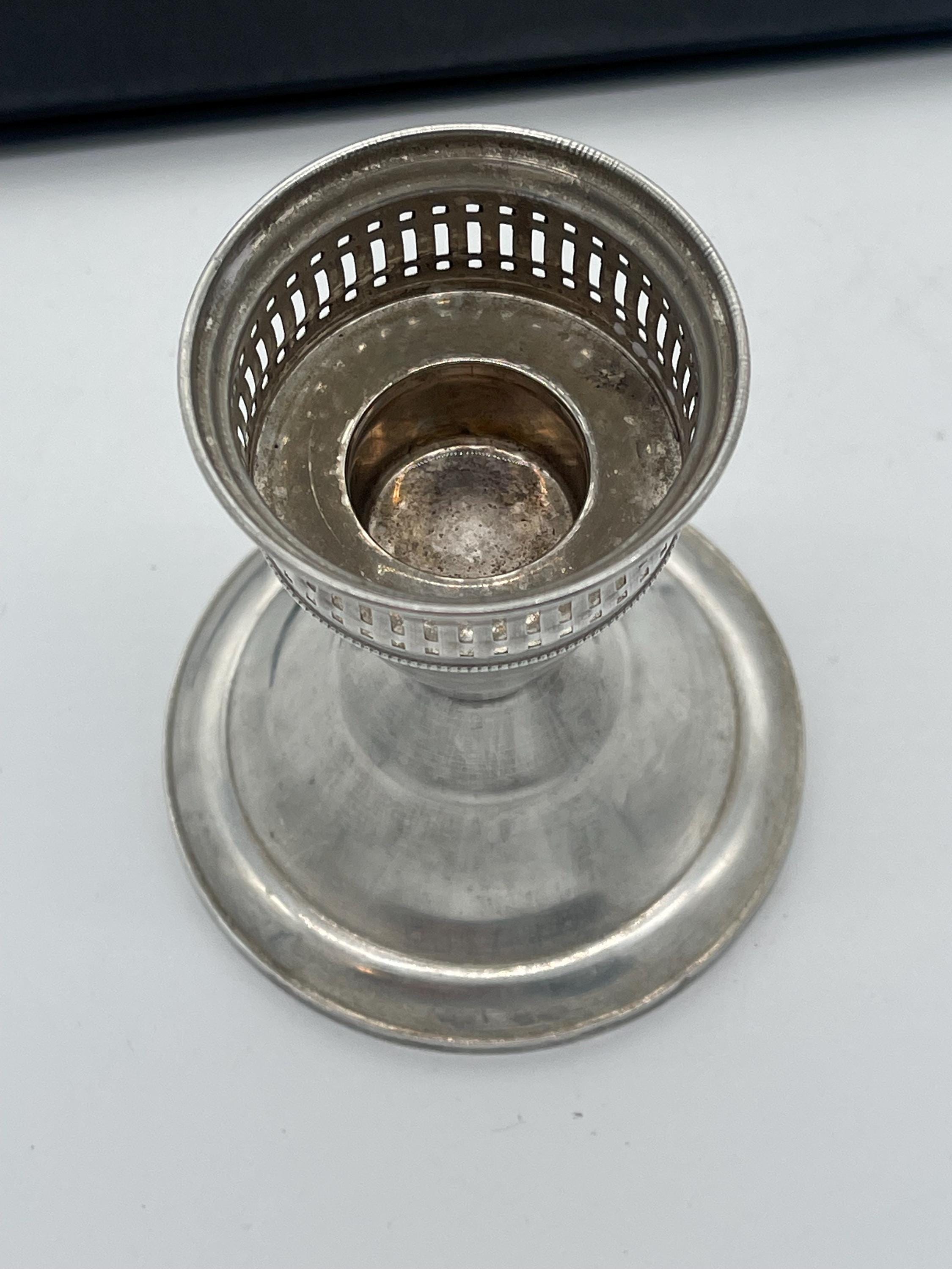 Duchin Creations スターリングシルバー ウェイト付きキャンドル