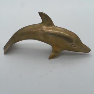 Delfino in ottone vintage