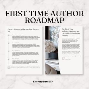 Roadmap per autori alle prime armi: guida all'autopubblicazione di 90 giorni / Planner digitale / Strategia di lancio del libro / Guida alla scrittura