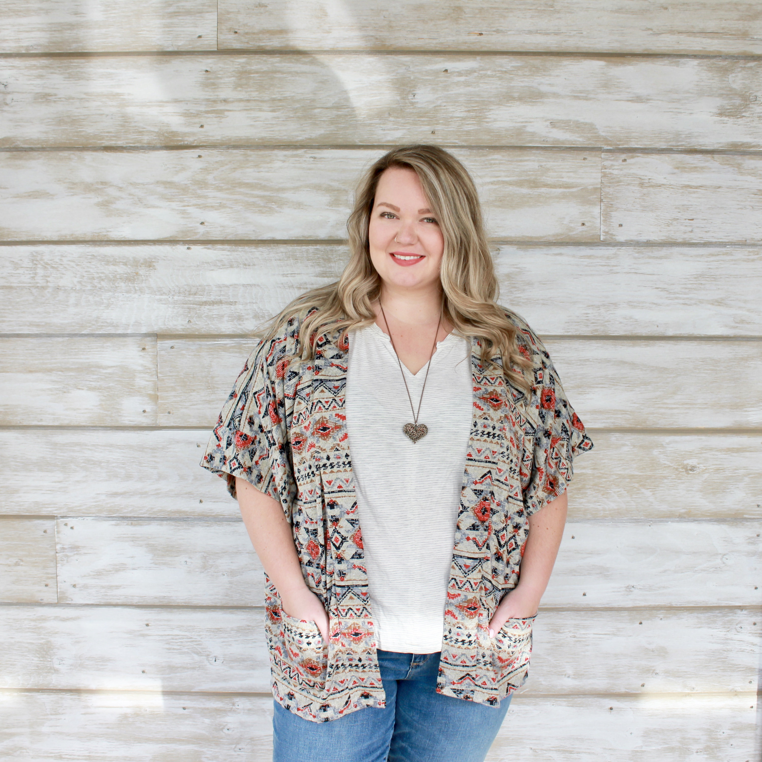 tribal cardigan womens