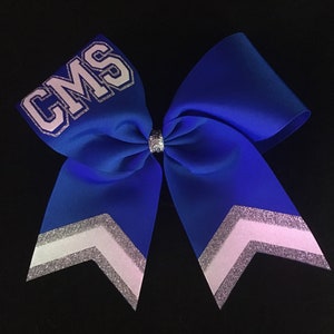 Personalized cheer bows