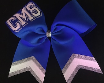 Personalized cheer bows