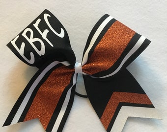 Personalized cheer bows