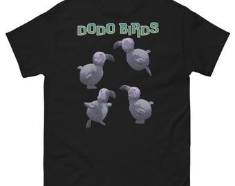 Dodo birds by Cliffcographics (NEW DESIGN!) - Unisex classic t-shirt