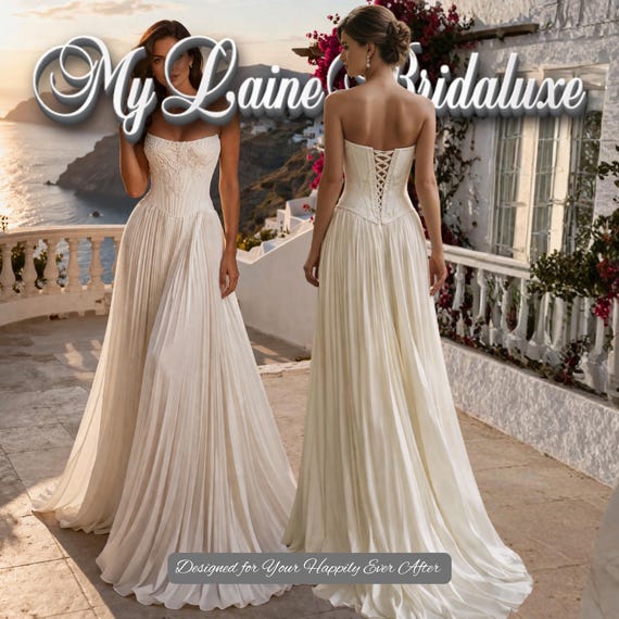 backless corset for wedding dress Julia Corset-Back Lace and Tulle Mermaid Wedding Dress Avery Austin