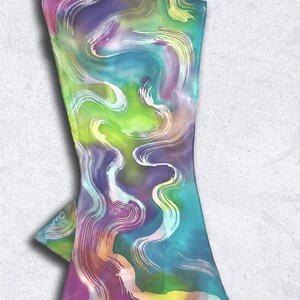 Hand painted silk scarf, one of a kind, gift for woman
