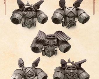 Greytide Studios Crimson lords Jump pack upgrade kit