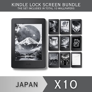 Kindle用ロック画面バンドル フルスクリーンスクリーンセーバー 日本語Kindle壁紙