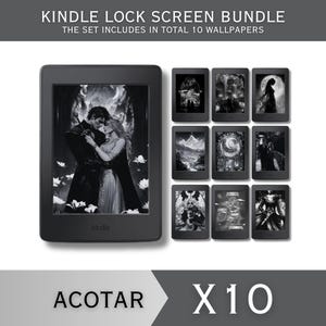 Lock Screens Bundle for Kindle FULL SCREEN Screensaver Acotar Kindle Wallpaper