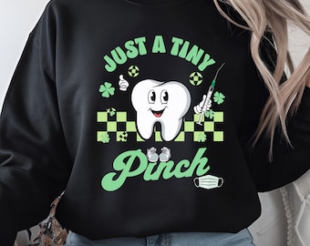 Nurse St Patrick's Day PNG: Lucky Clover Design (Digital Download)
