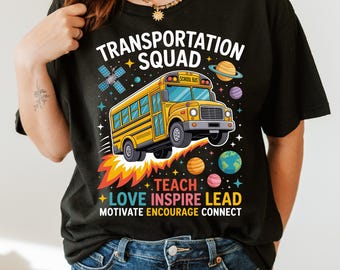 School Bus Driver PNG: Back to School Sublimation Design (Digital Download 14x14")