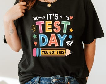 Test Day PNG: Teacher Quote Design (Digital Download)