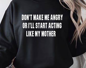 Funny Mother Quote PNG: Sarcastic Mom Clipart (Digital Download)