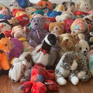 Ty Beanie Buddies - Choice of Beanie. All New with Covered Tags