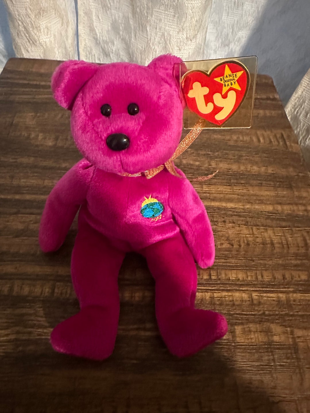 1999 Millennium Hot Pink Ty Baby January 1 1999 Extremely Rare. Perfect ...