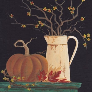 Bittersweet Folk Art Print