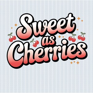 Sweet as Cherries Bow PNG, Coquette Aesthetic PNG, Glitter Cherry Sublimation, Cute Y2K Bow Digital Download, Retro Cherries Clipart