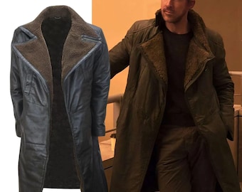 ブレードランナー2049 コスプレコート：メンズ シアリングトレンチ
